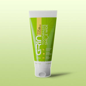 GRIN Tangy Zesty Citrus Toothpaste with Vitamin C | Gentle Whitening & Fresh  Breath | Natural Ingredients | Fluoride-Free | Safe for Daily Use | 100 g Tube
