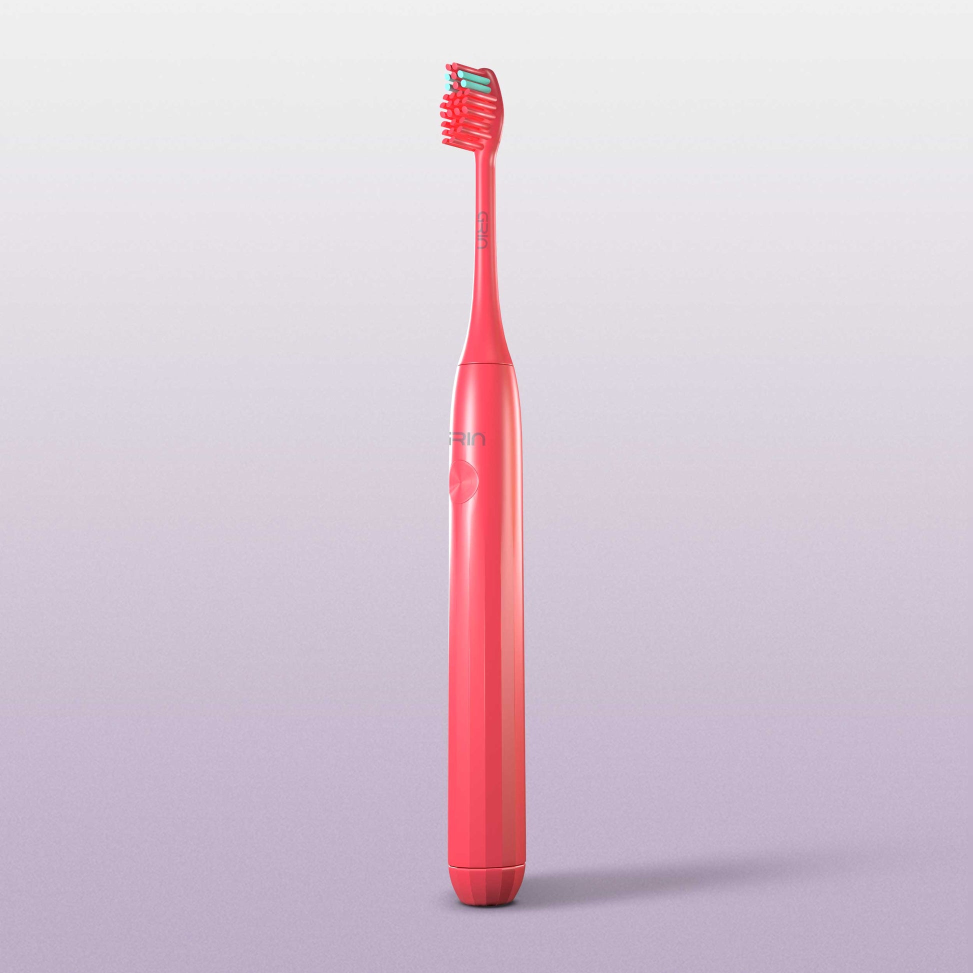 GRIN Technology Electric Toothbrush with 5x Plaque Removal Power | 3 Brushing Modes (Whitening, Clean, Sensitive) | 6-Month Battery Life | IPX7 Waterproof | 2 Replacement Heads & Travel Case