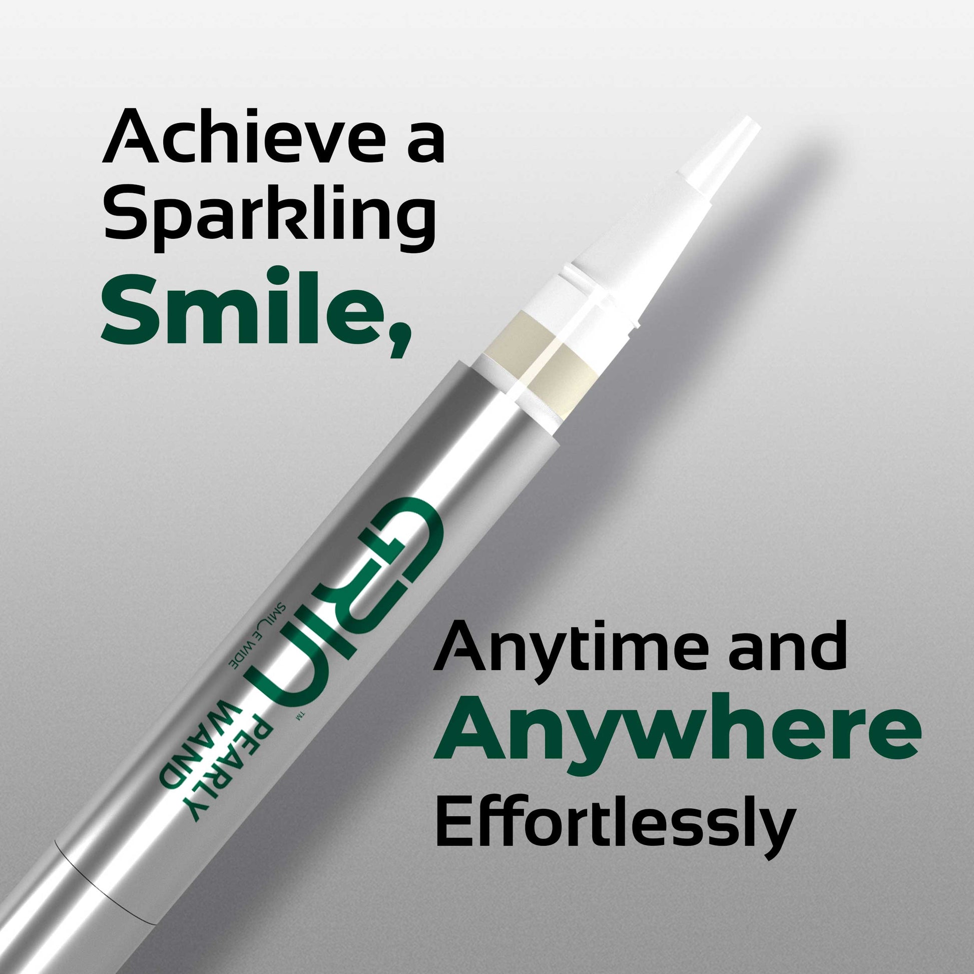 GRIN pearly wand | Effective Whitening | Enamel Protection | Soothes Gums | Fresh  Breath | result in minutes | 2 mL