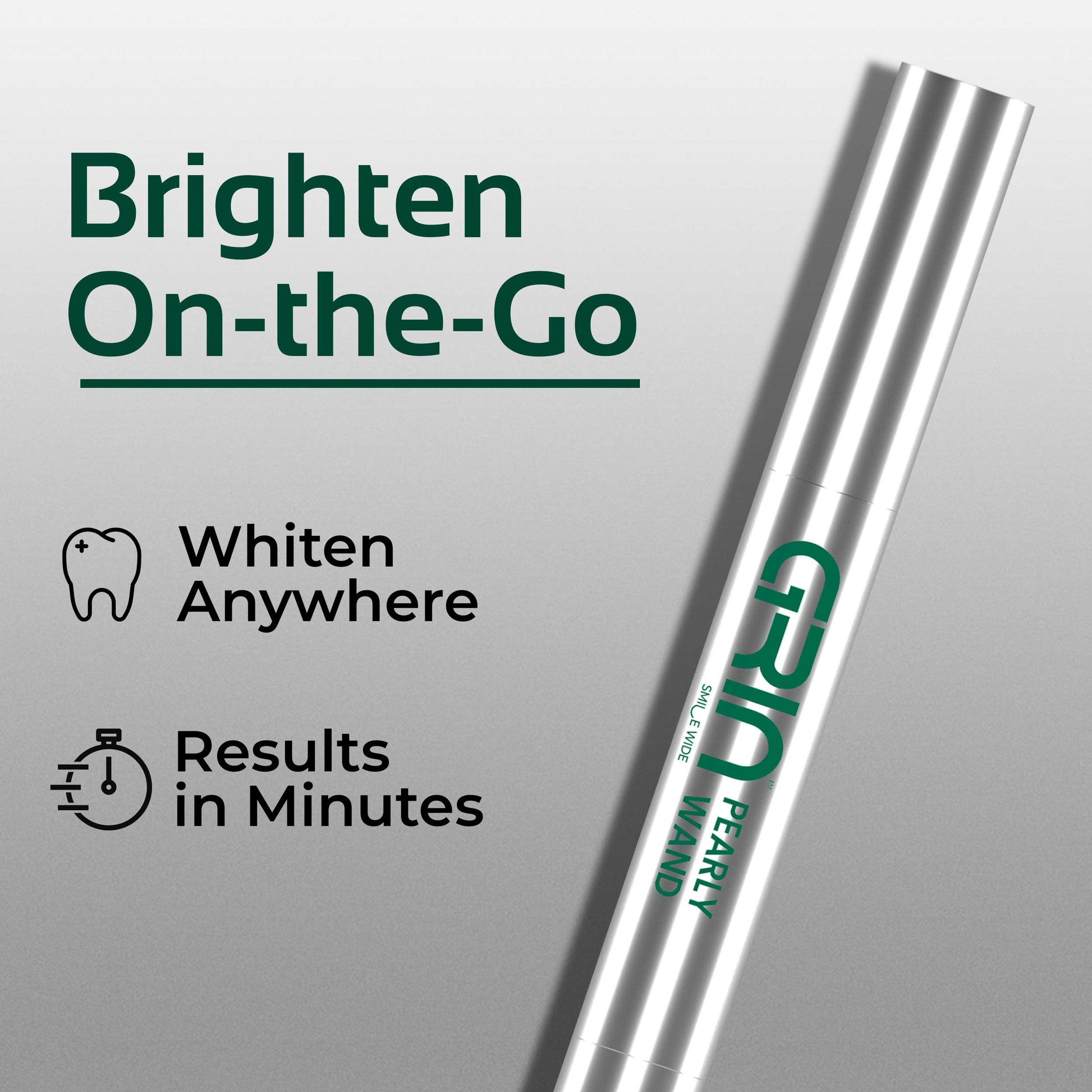 GRIN pearly wand | Effective Whitening | Enamel Protection | Soothes Gums | Fresh  Breath | result in minutes | 2 mL
